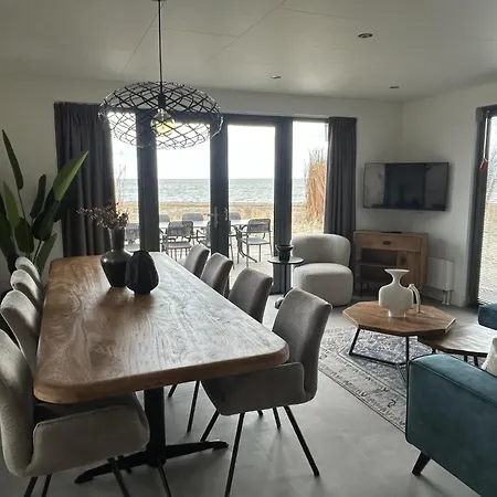 別荘 Enkhuizer Beachhouse Strandgut Mit Zaun Nr 400 エンクホイゼン