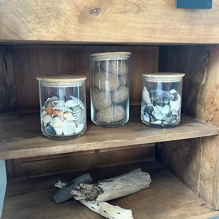 Enkhuizer Beachhouse Strandgut Mit Zaun Nr 400 بيت للعطل *